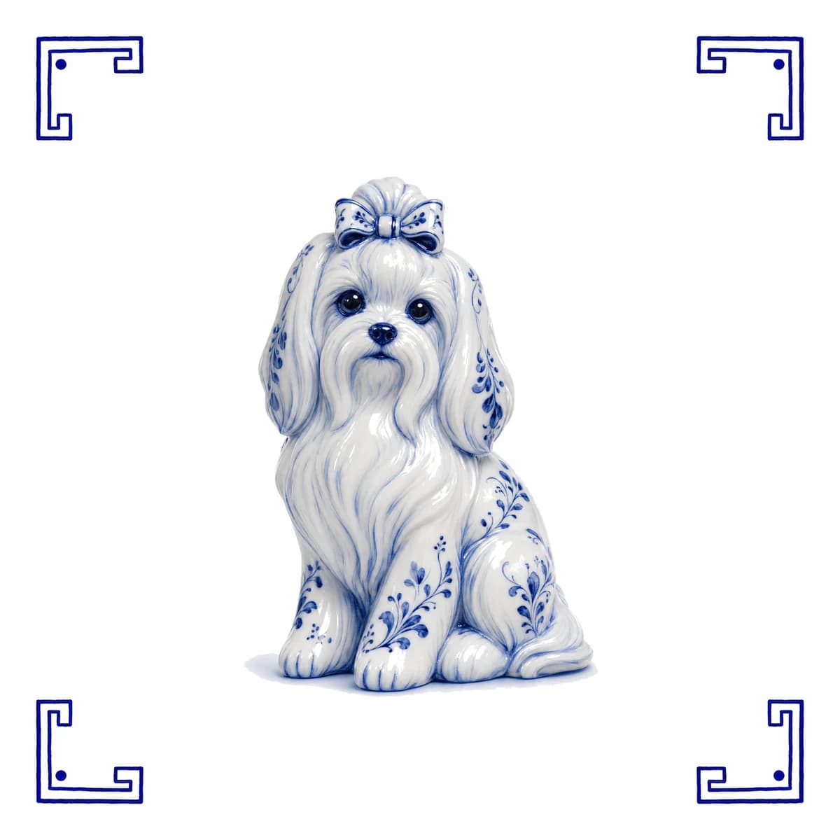 Maltezer – Delfts blauw tegeltje